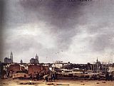 View of Delft after the Explosion of 1654 by Egbert van der Poel